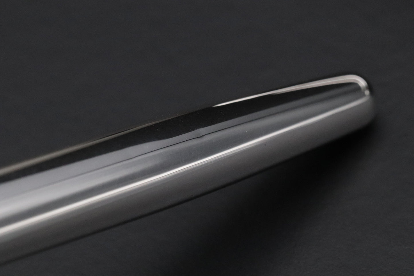 Montblanc Meisterstuck Classique Silver Fibre Guilloche Fountain Pen - EF Nib - NEVER INKED
