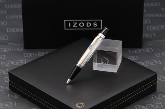 Montblanc Boheme Silver Bleu Sterling Silver Ballpoint Pen