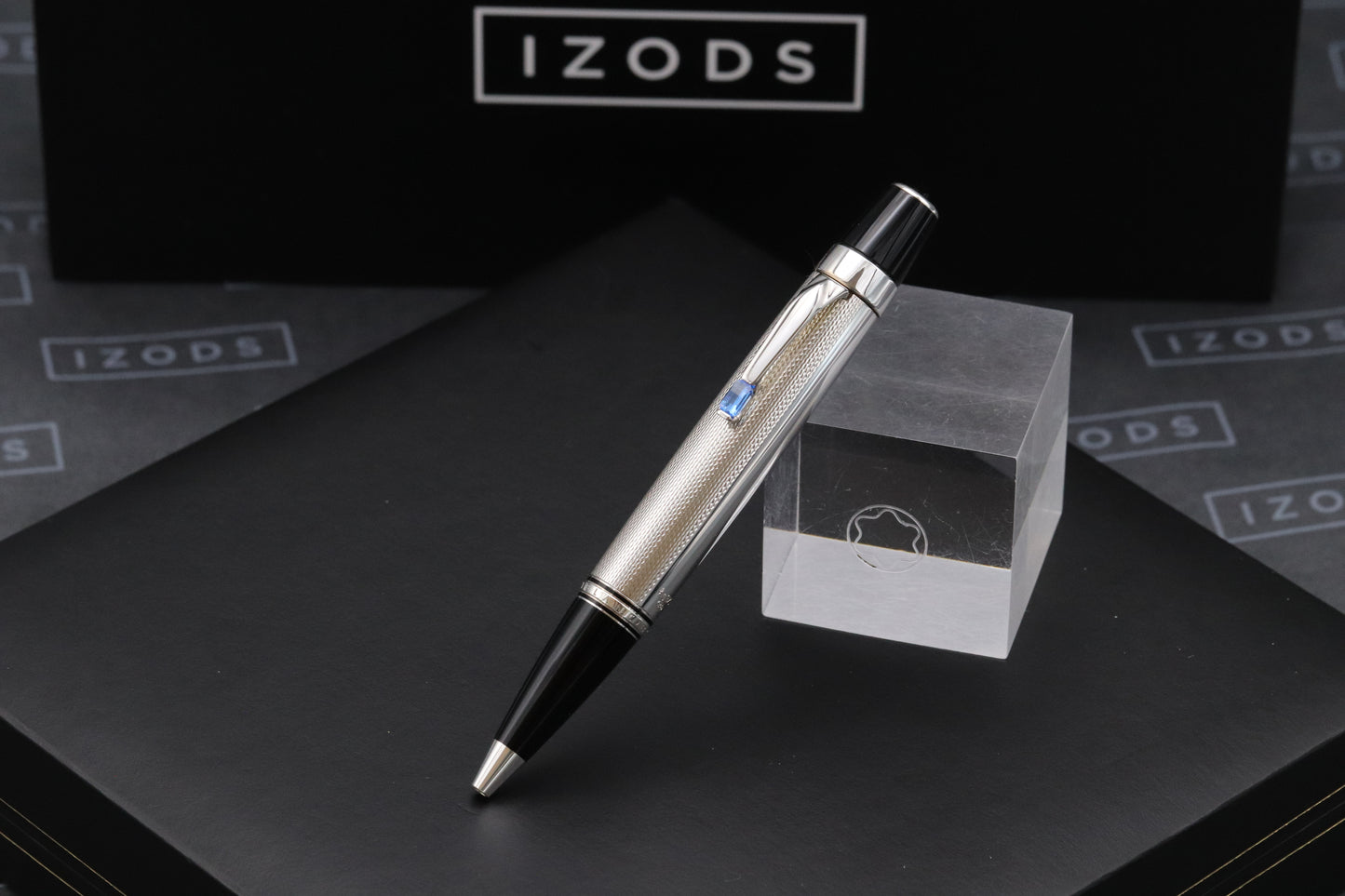 Montblanc Boheme Silver Bleu Sterling Silver Ballpoint Pen