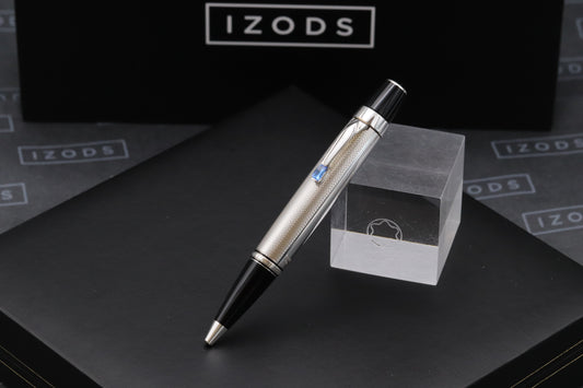 Montblanc Boheme Silver Bleu Sterling Silver Ballpoint Pen