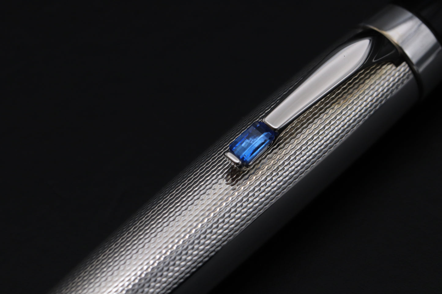 Montblanc Boheme Silver Bleu Sterling Silver Ballpoint Pen