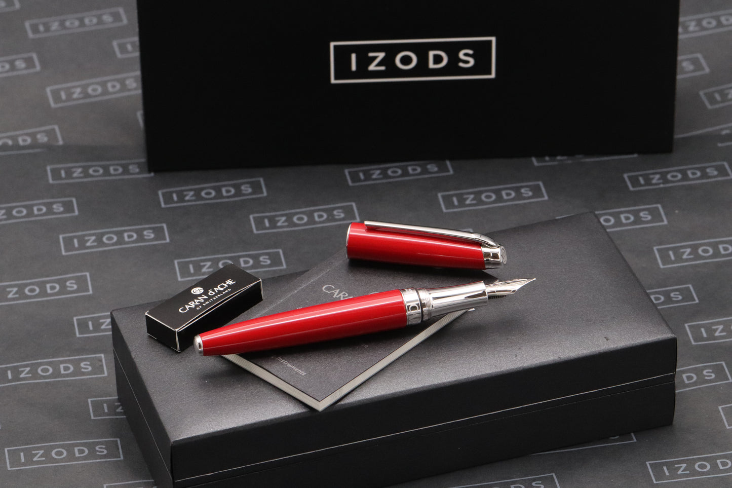 Caran d'Ache Leman Scarlet Red Fountain Pen