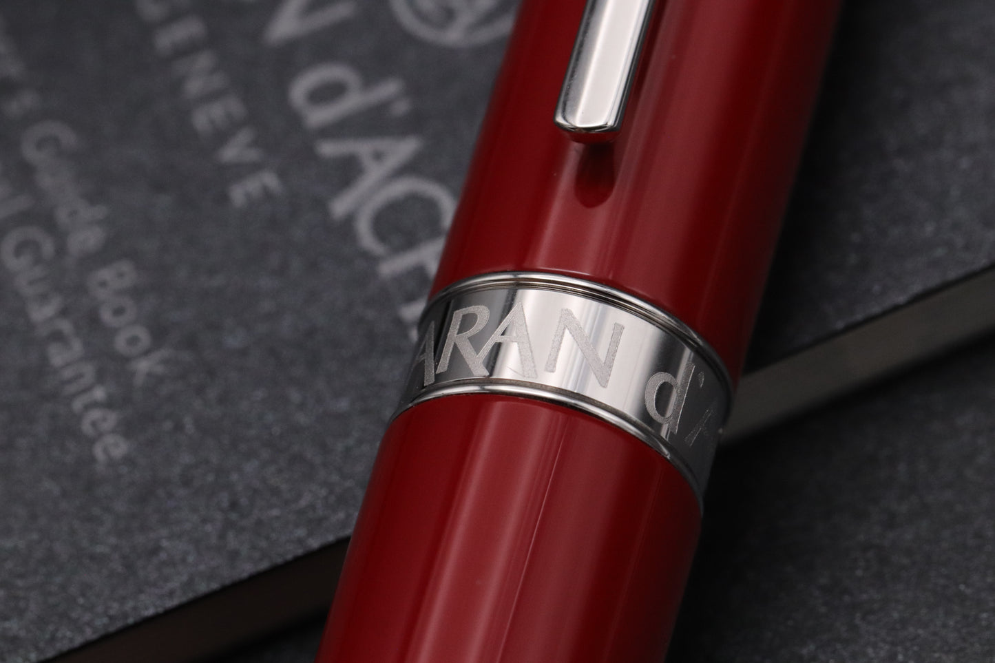 Caran d'Ache Leman Scarlet Red Fountain Pen