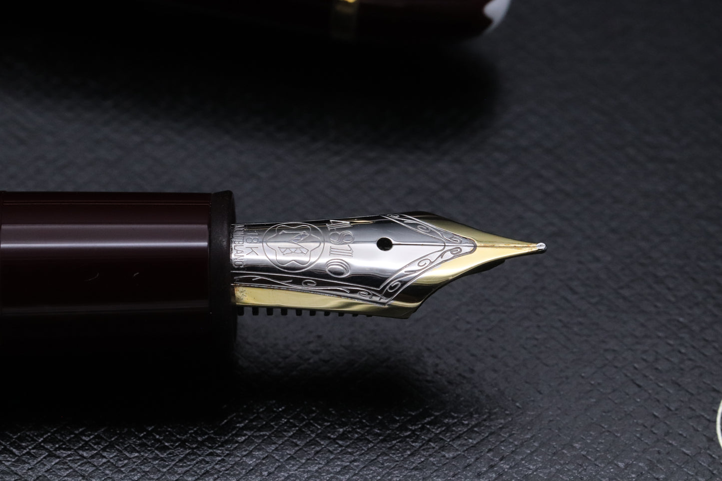 Montblanc Meisterstuck 146 LeGrand Bordeaux Fountain Pen - 18k Fine Nib