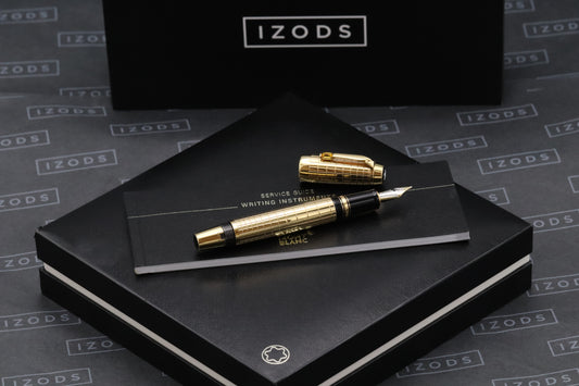 Montblanc Boheme Citrine Gold Plated Fountain Pen - UNUSED - Fine Nib