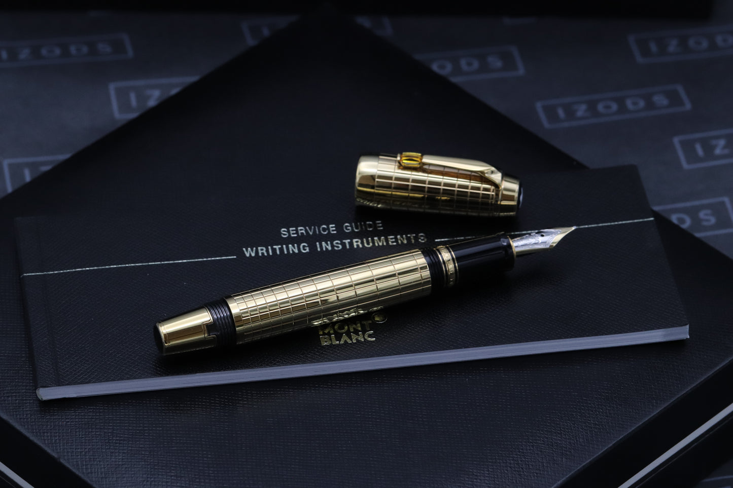 Montblanc Boheme Citrine Gold Plated Fountain Pen - UNUSED - Fine Nib