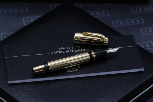 Montblanc Boheme Citrine Gold Plated Fountain Pen - UNUSED - Fine Nib