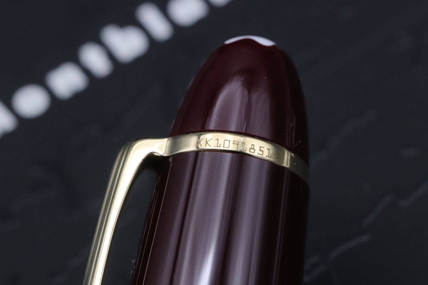 Montblanc Meisterstuck 146 LeGrand Bordeaux Fountain Pen - DIPPED - BB Nib