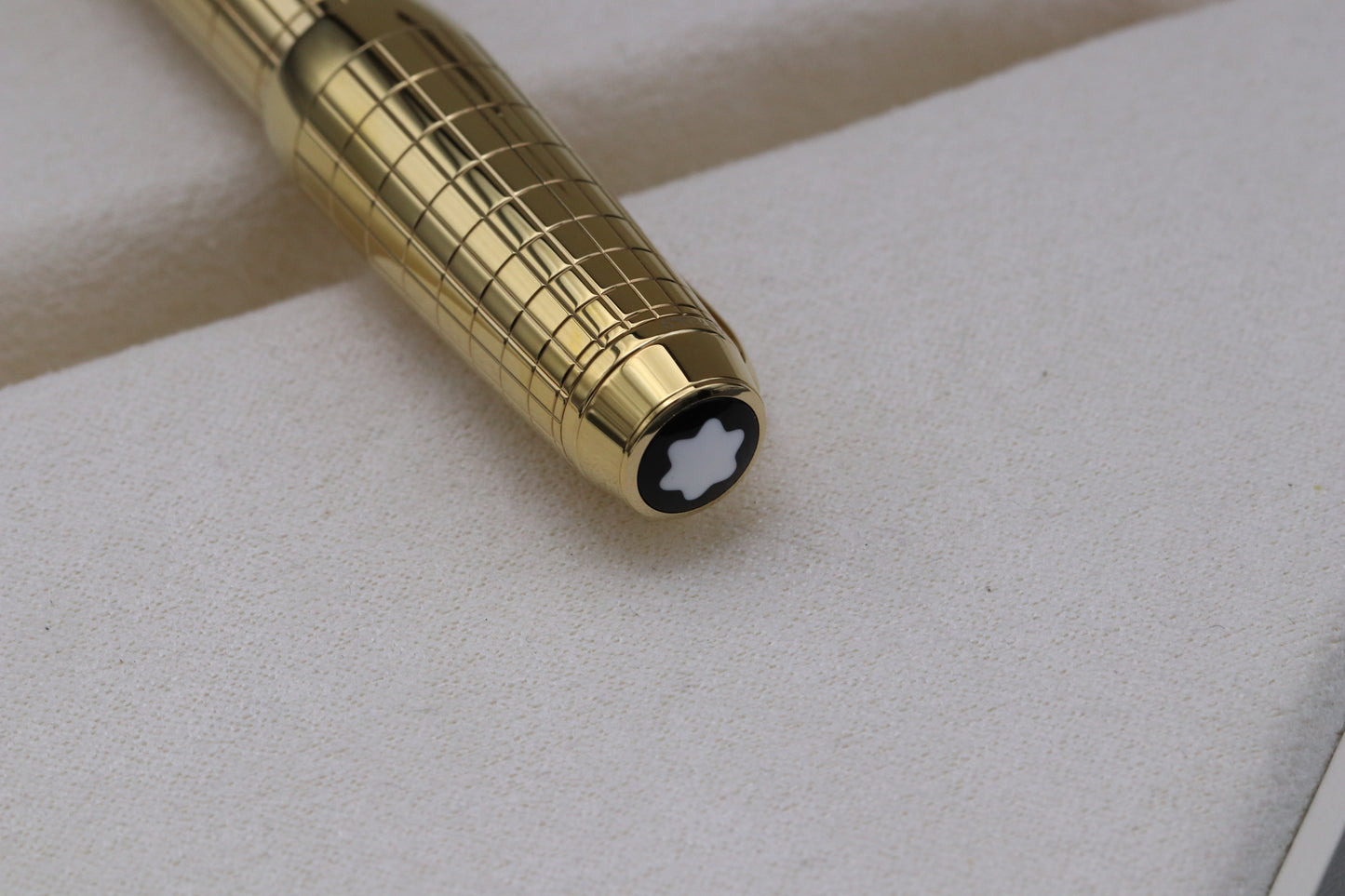 Montblanc Boheme Citrine Gold Plated Fountain Pen - UNUSED - Fine Nib