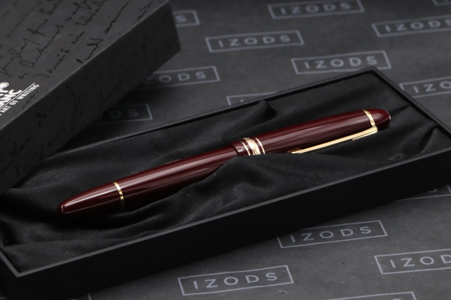 Montblanc Meisterstuck 146 LeGrand Bordeaux Fountain Pen - DIPPED - BB Nib