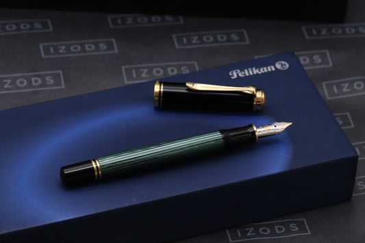 Pelikan Souveran M400 Green Black Fountain Pen