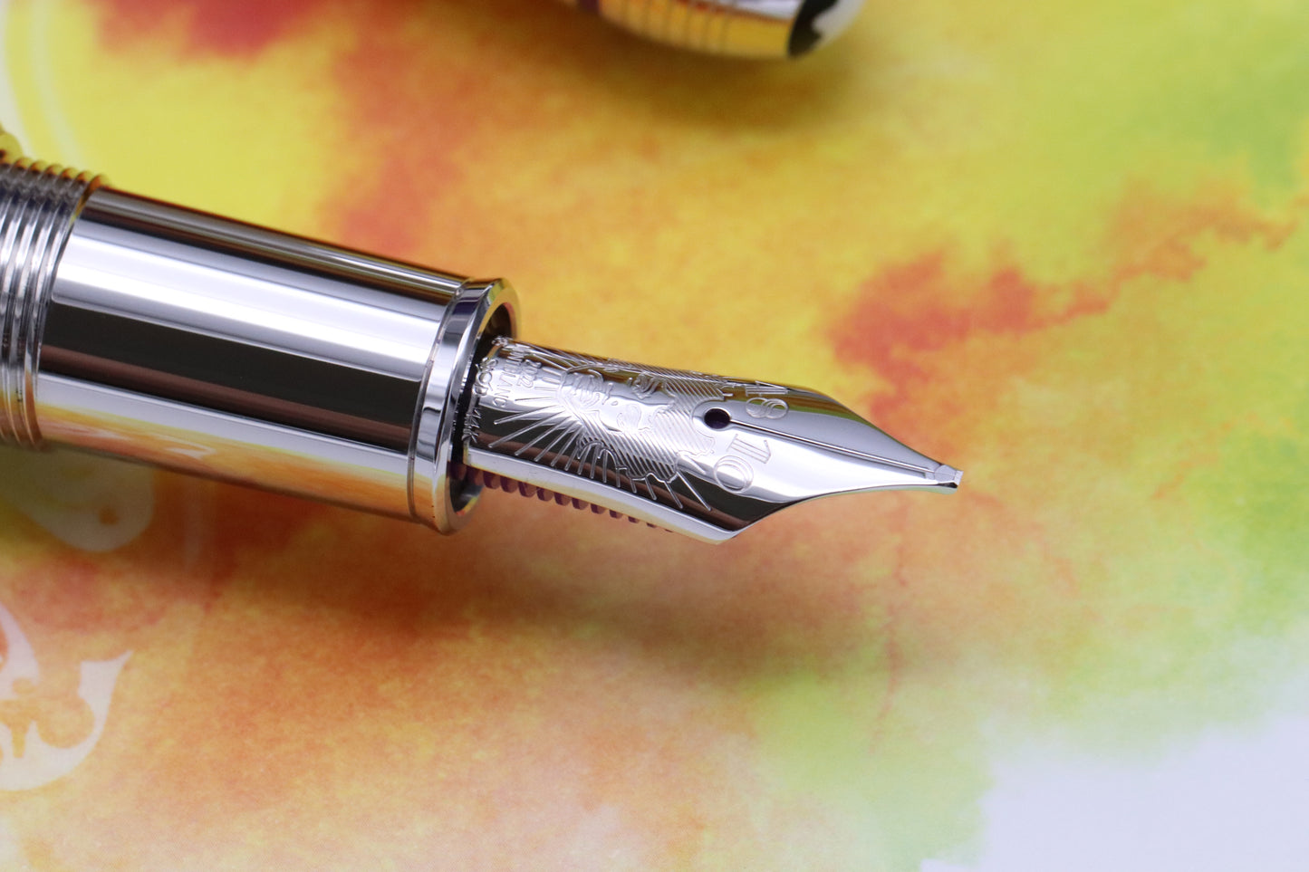 Montblanc Great Characters Jimi Hendrix Special Edition Fountain Pen - Broad Nib