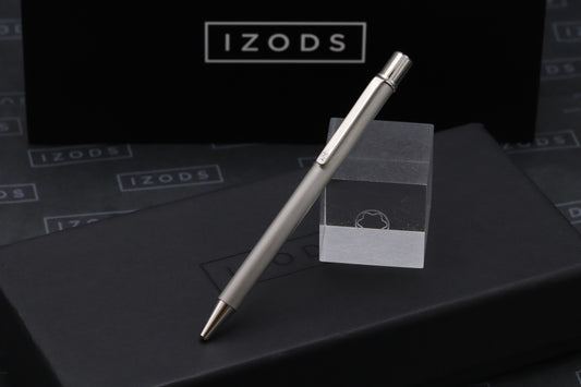 Cartier Santos de Cartier Brushed Steel Ballpoint Pen