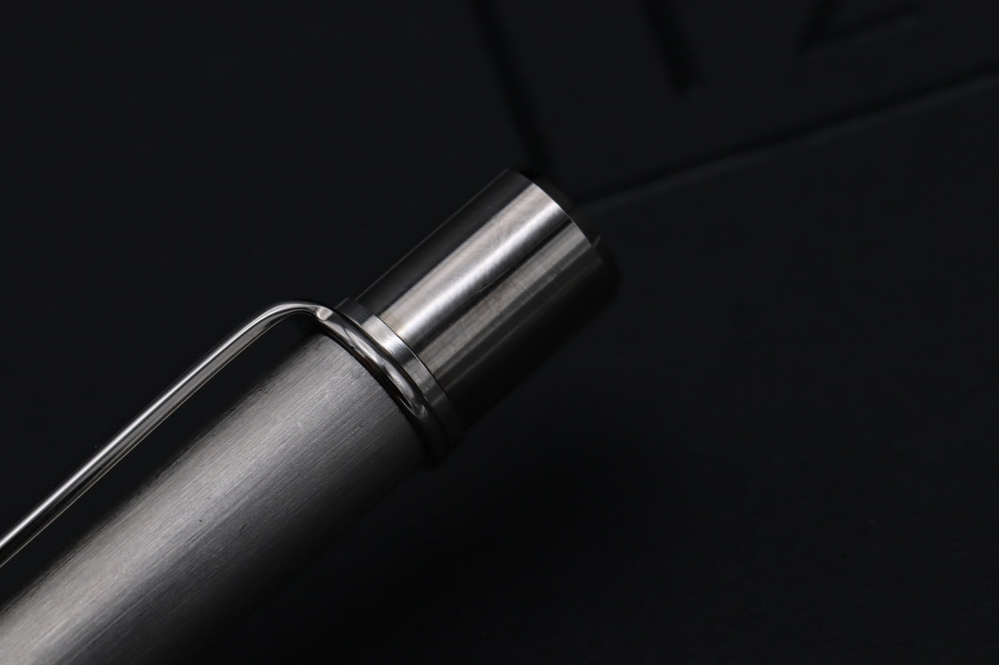 Cartier Santos de Cartier Brushed Steel Ballpoint Pen
