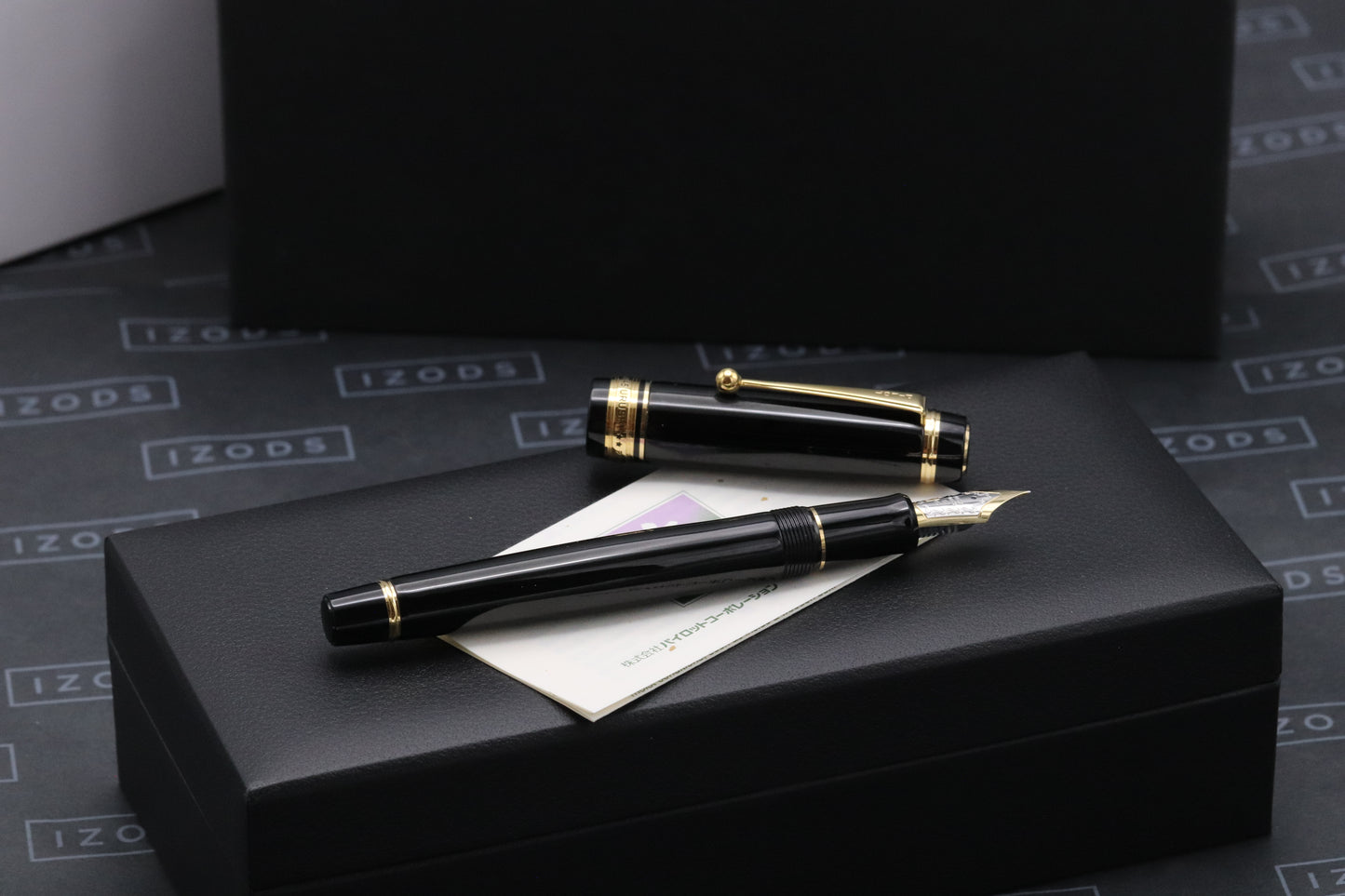 Pilot Custom 845 Urushi Black Fountain Pen - INKED ONCE