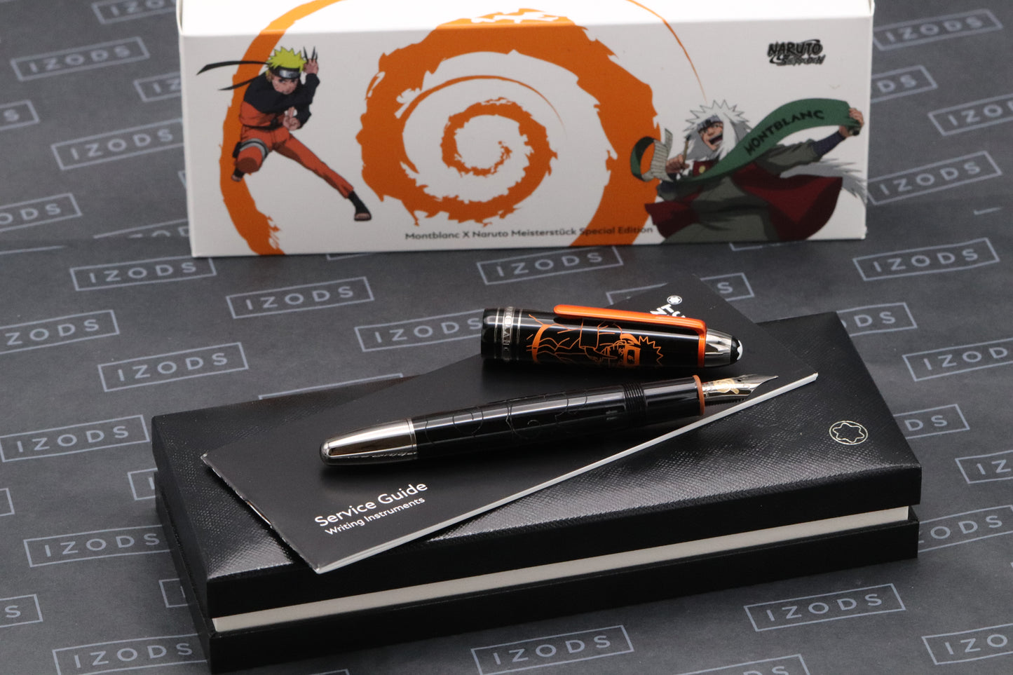 Montblanc x Naruto Meisterstuck LeGrand Fountain Pen - Fine Nib - INKED ONCE
