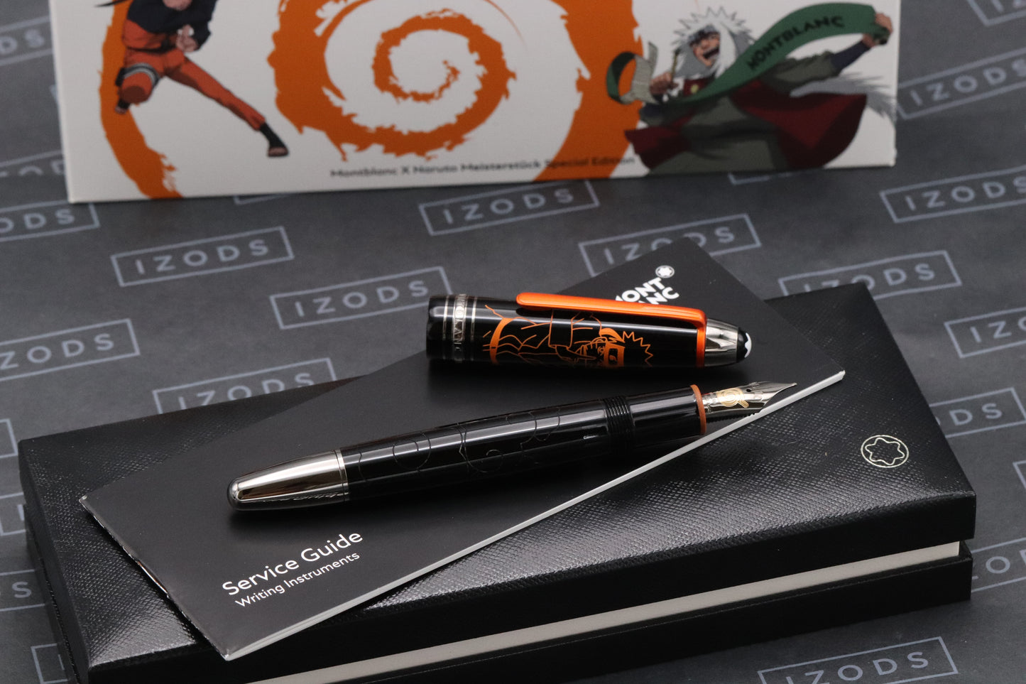 Montblanc x Naruto Meisterstuck LeGrand Fountain Pen - Fine Nib - INKED ONCE