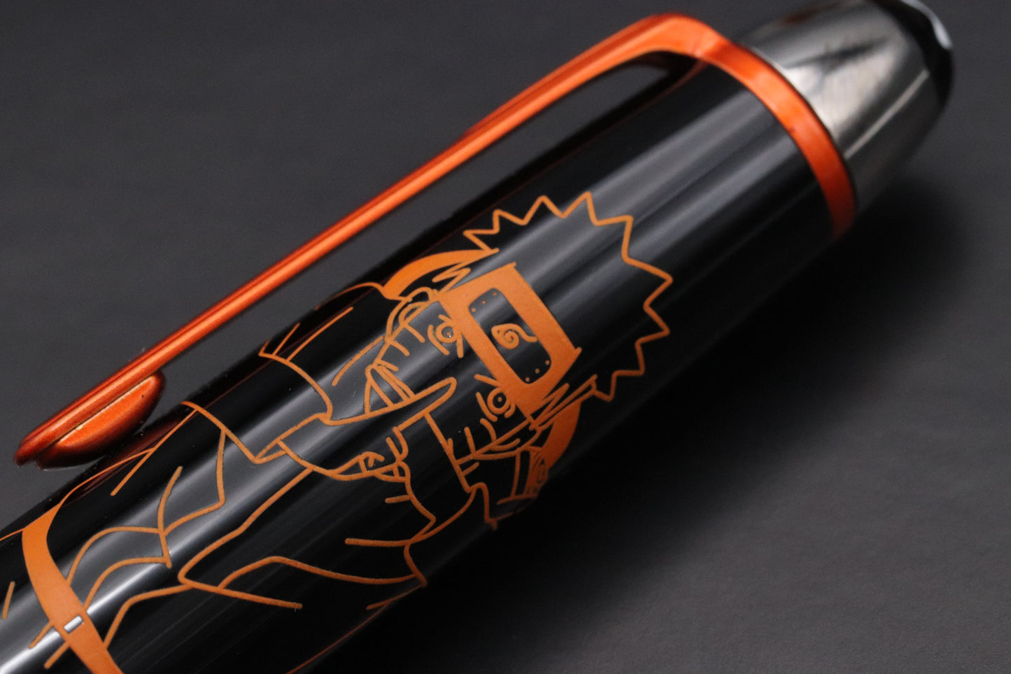 Montblanc x Naruto Meisterstuck LeGrand Fountain Pen - Fine Nib - INKED ONCE
