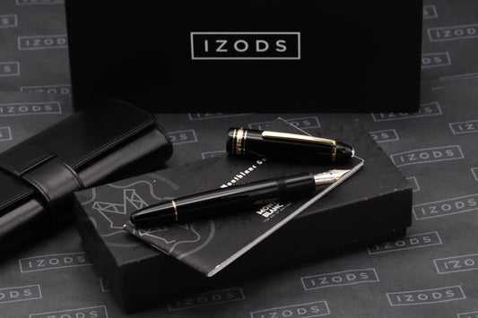 Montblanc Meisterstuck 147 Traveller Gold Coated Fountain Pen - DIPPED