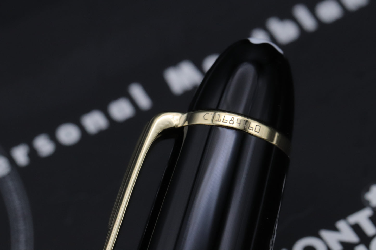 Montblanc Meisterstuck 147 Traveller Gold Coated Fountain Pen - DIPPED