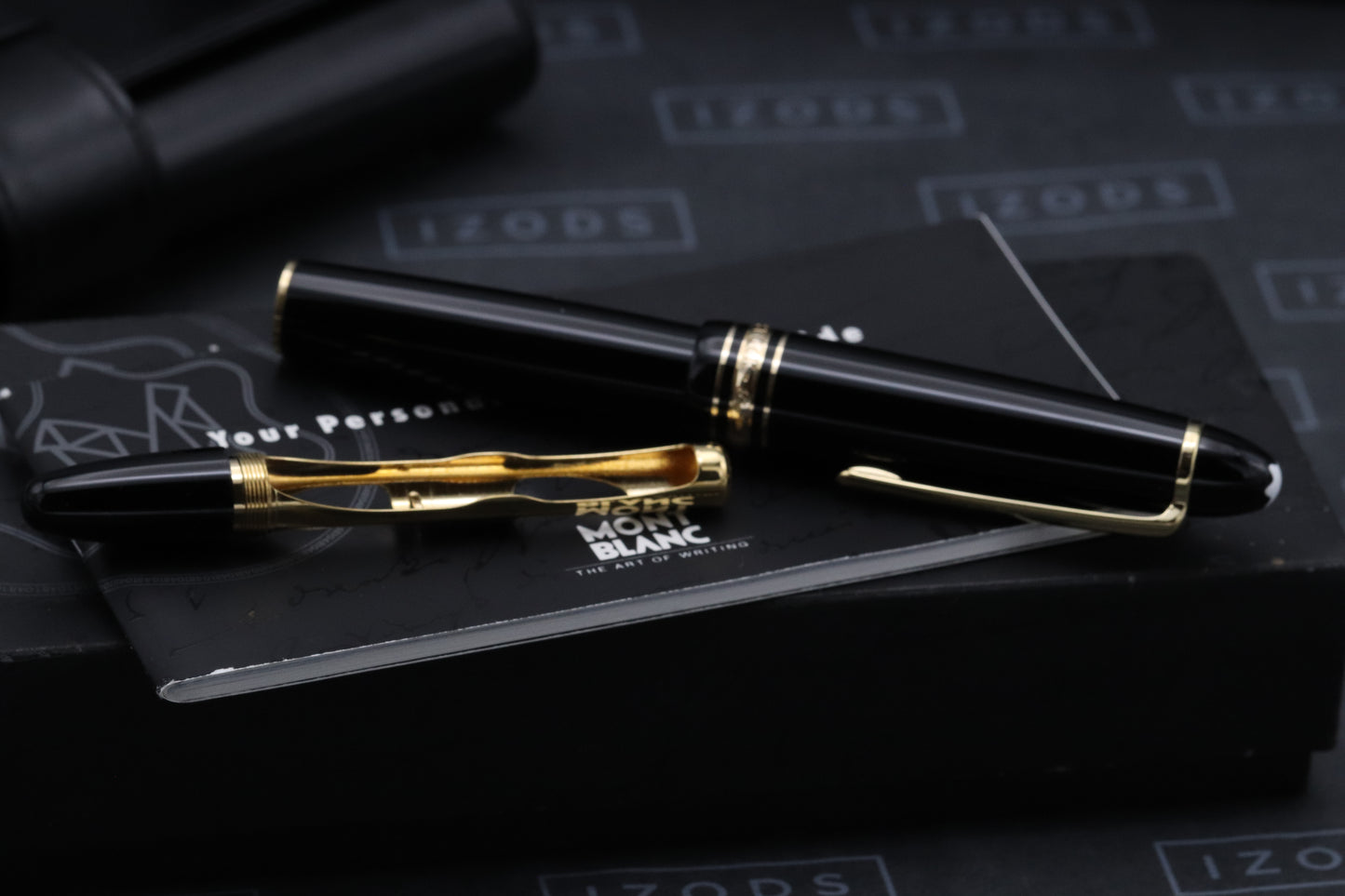 Montblanc Meisterstuck 147 Traveller Gold Coated Fountain Pen - DIPPED