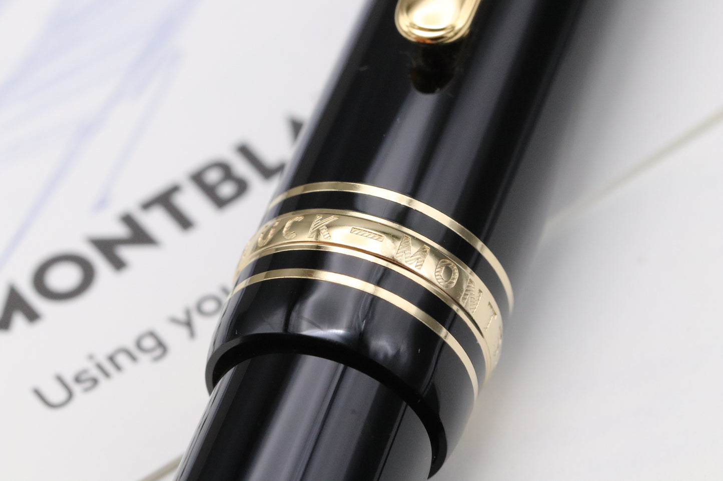 Montblanc Meisterstuck 146 LeGrand Calligraphy Curved Nib Fountain Pen - UNUSED