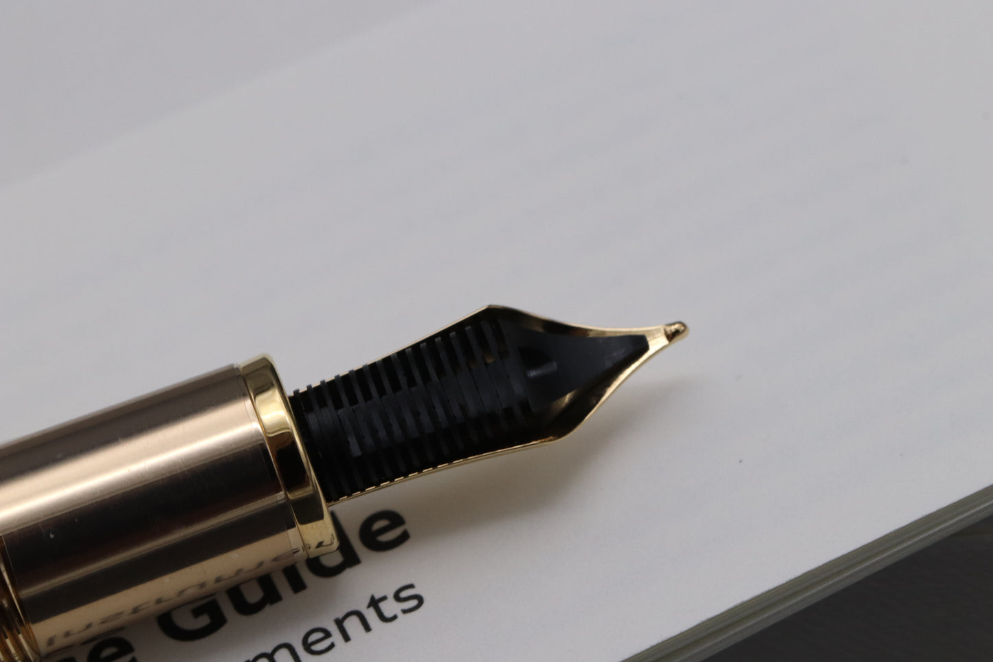 Montblanc LeGrand Celadon Degrade Solitaire Fountain Pen - UNUSED
