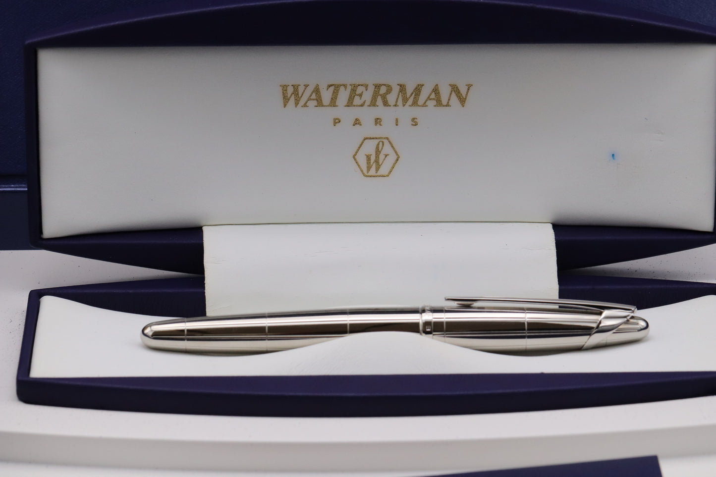 Waterman Edson 120th Anniversary Sterling Silver LE Fountain Pen - DIPPED