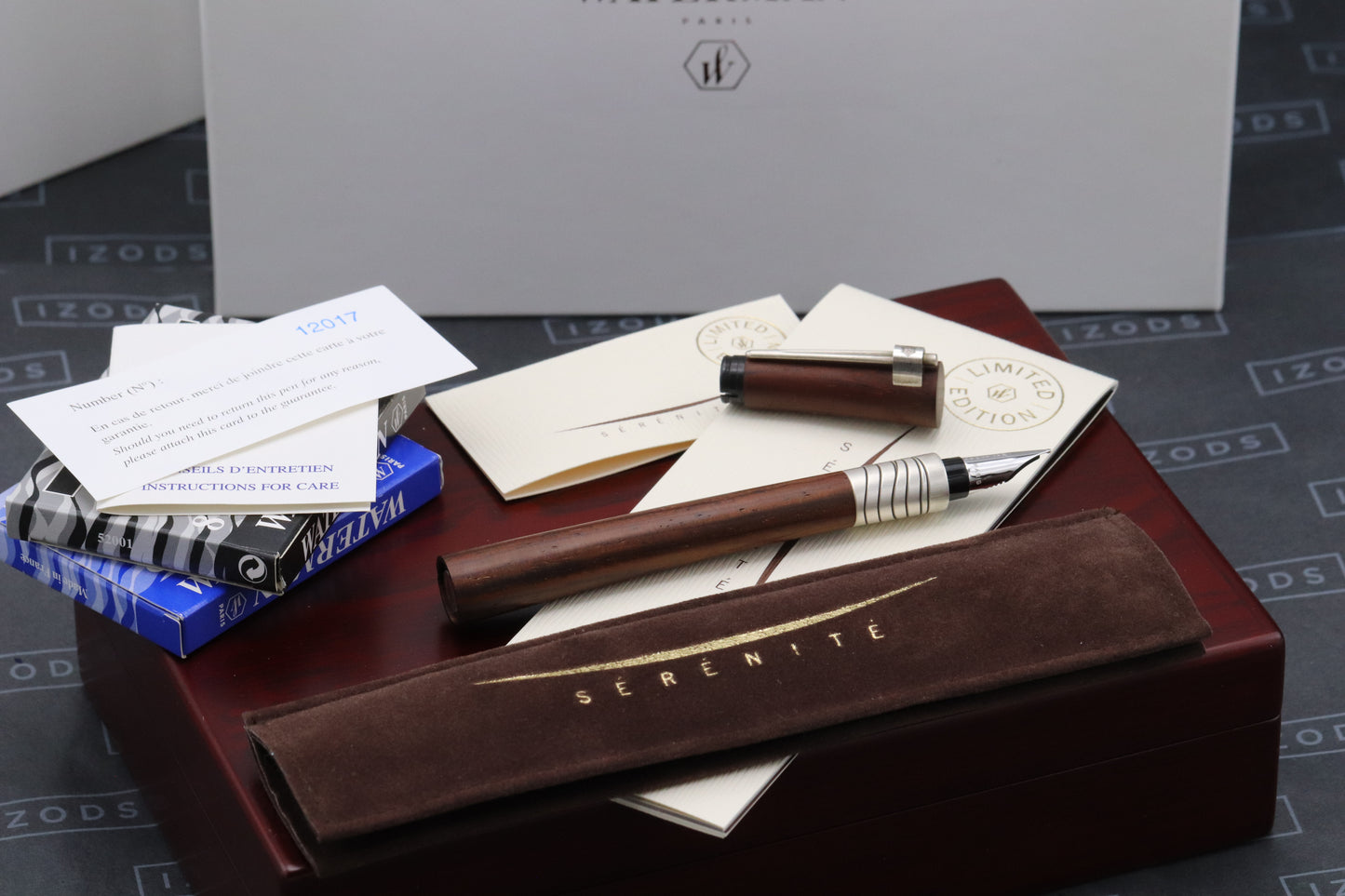 Waterman Serenite Cocobolo Wood Bois Limited Edition Fountain Pen - UNUSED