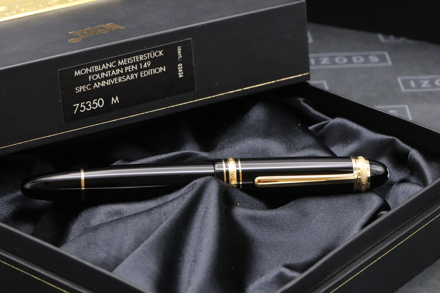 Montblanc Meisterstück 149 75th Anniversary Special Edition Fountain Pen - Serviced by Montblanc June 2025