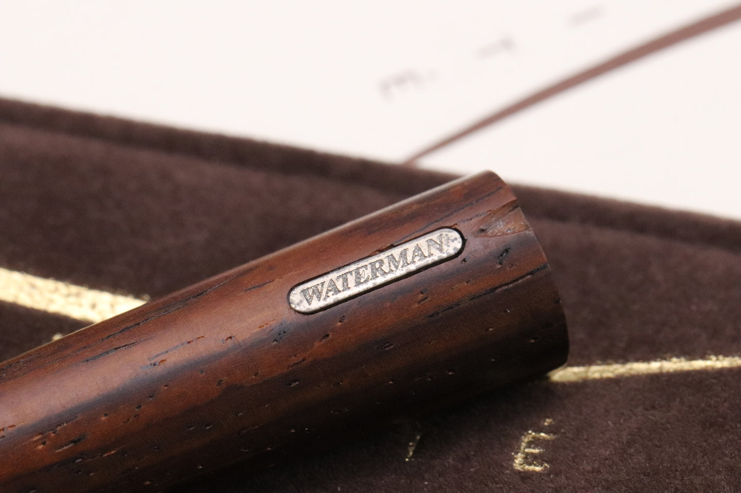 Waterman Serenite Cocobolo Wood Bois Limited Edition Fountain Pen - UNUSED