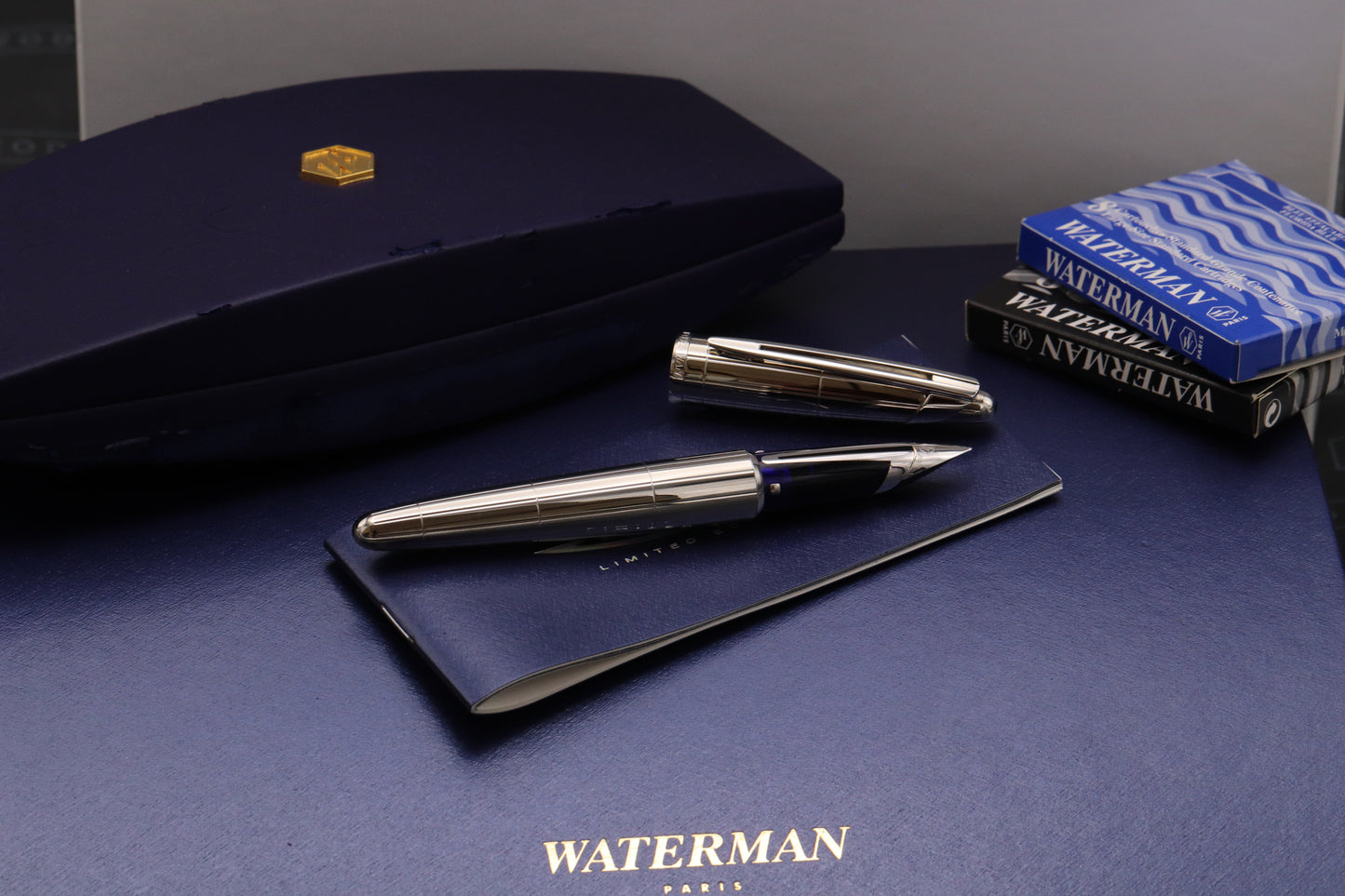 Waterman Edson 120th Anniversary Sterling Silver Limited Edition Fountain Pen