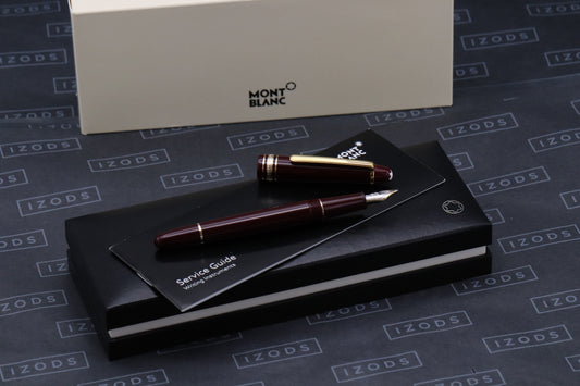 Montblanc Meisterstuck 145 Classique Bordeaux Fountain Pen - BB Nib