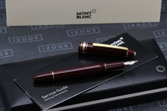 Montblanc Meisterstuck 145 Classique Bordeaux Fountain Pen - BB Nib