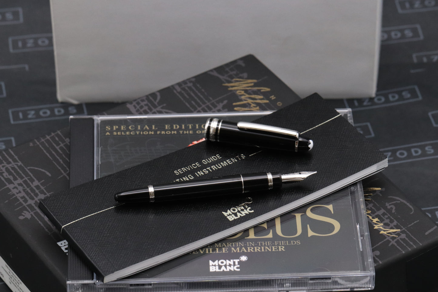 Montblanc Meisterstück 114 Mozart Platinum-Coated Fountain Pen