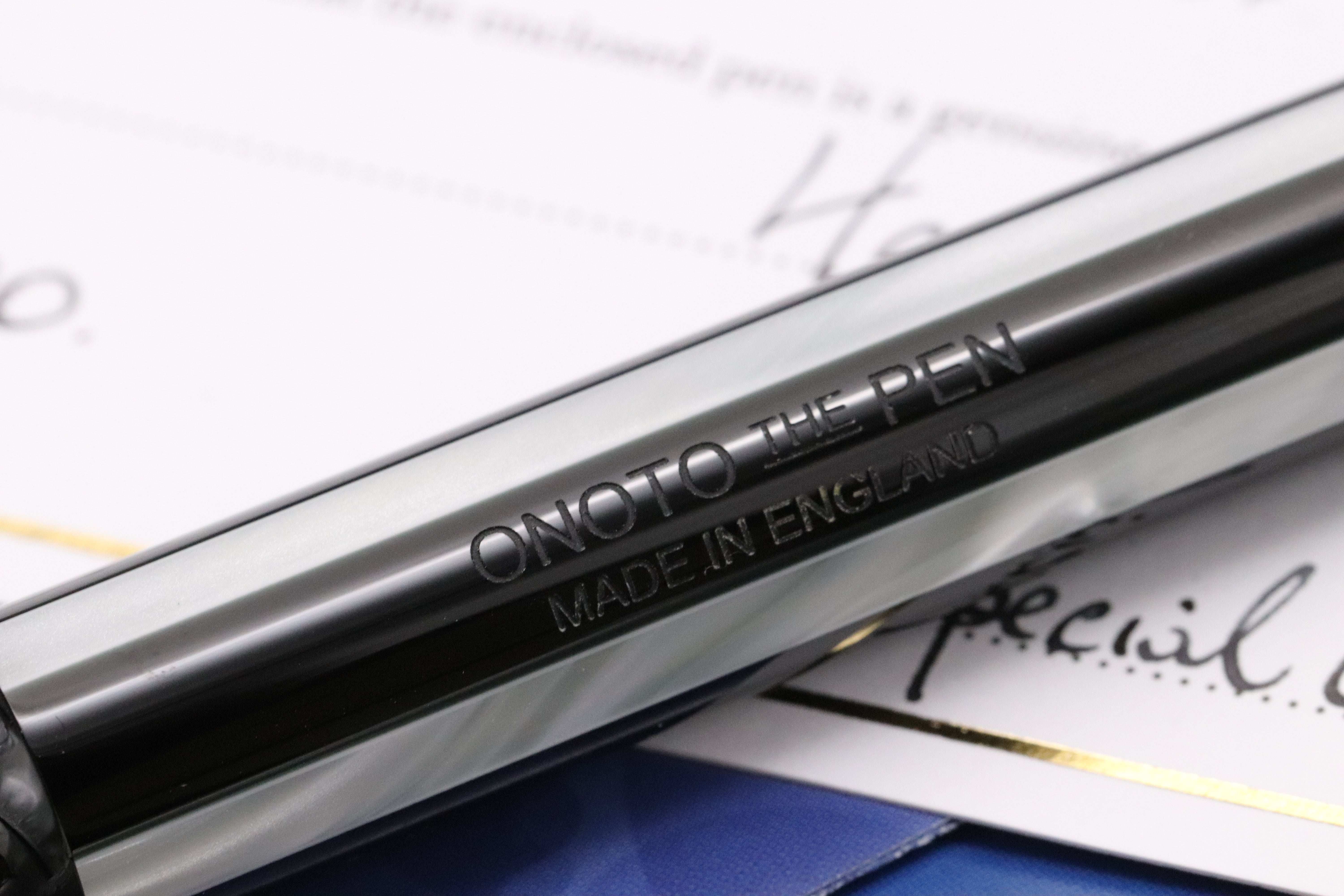 Onoto Hamlet Plunger Filler Fountain Pen with Rollerball Section