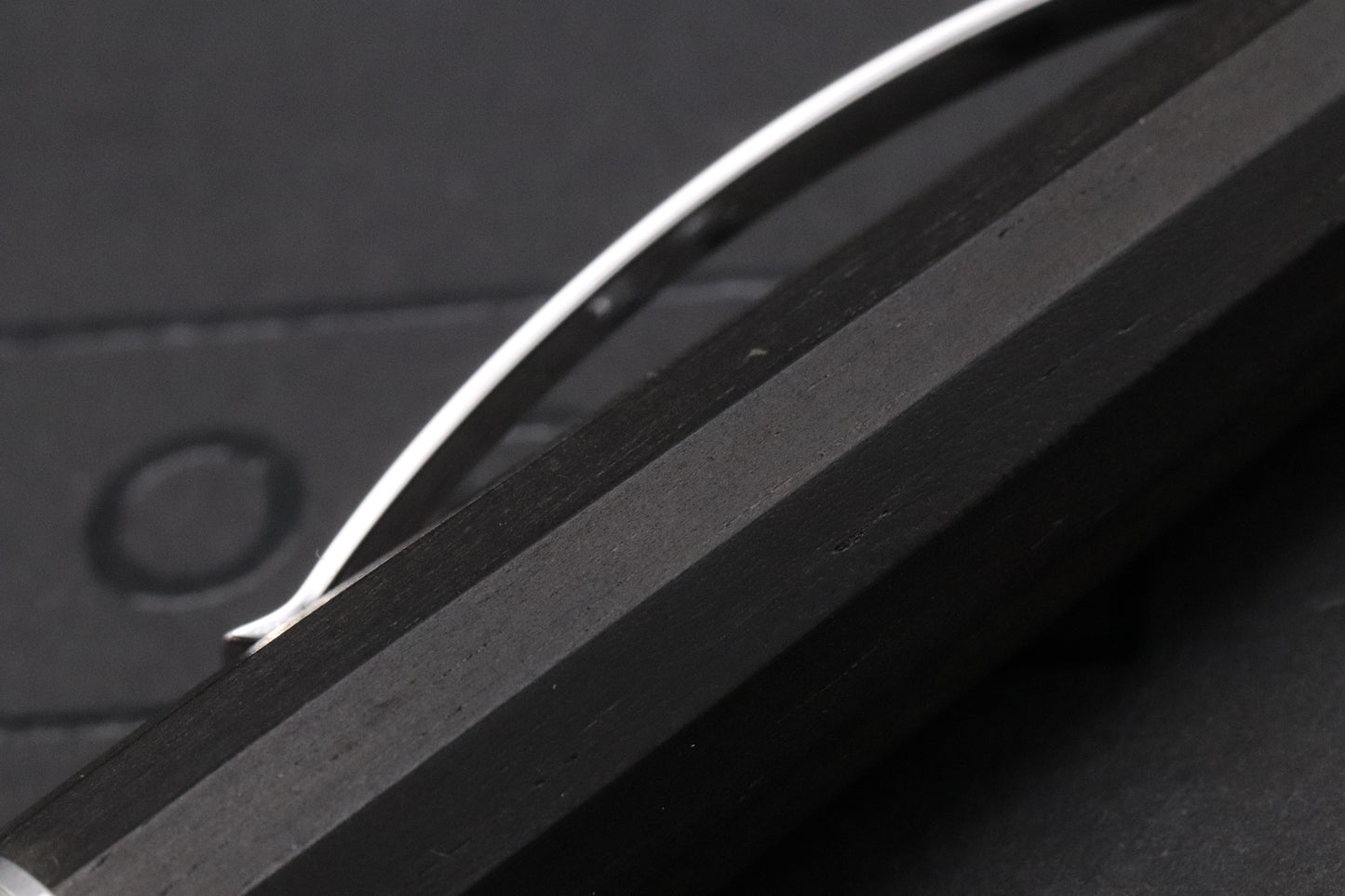 Omas New Style Paragon Ebony Wood Fountain Pen