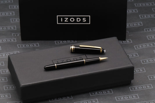 Montblanc Meisterstuck 163 Classique Gold-Coated Rollerball / Fineliner Pen