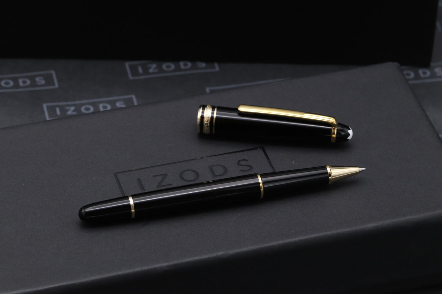 Montblanc Meisterstuck 163 Classique Gold-Coated Rollerball / Fineliner Pen