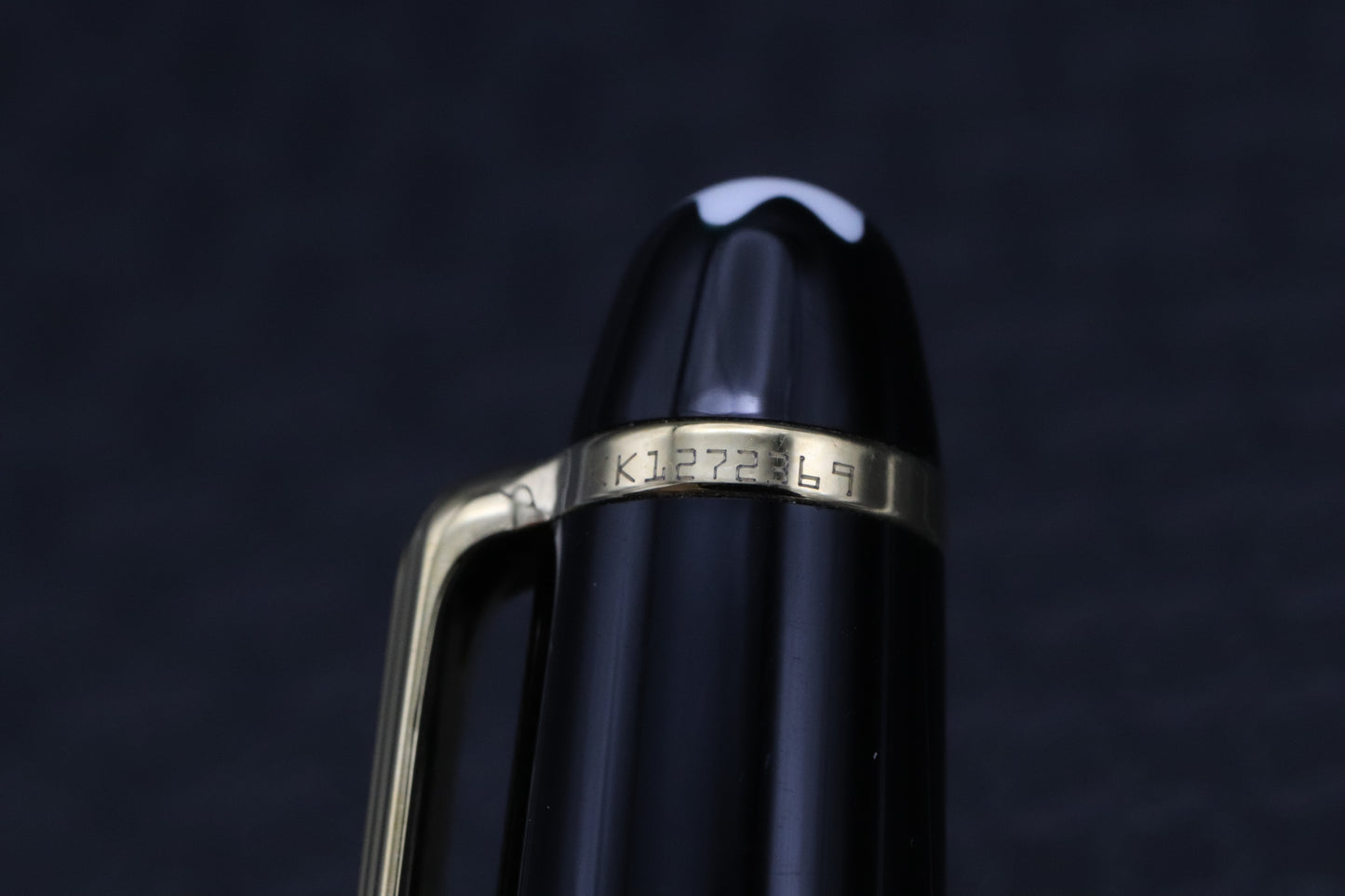 Montblanc Meisterstuck 144 Classique Gold Coated Fountain Pen - OM Nib