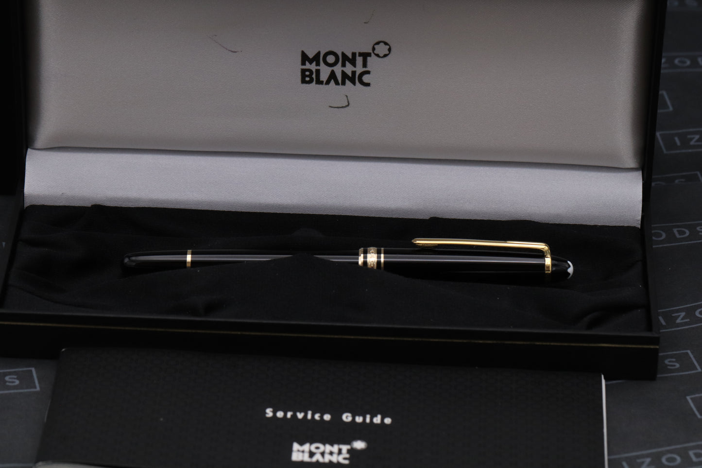 Montblanc Meisterstuck 144 Classique Gold Coated Fountain Pen - OM Nib