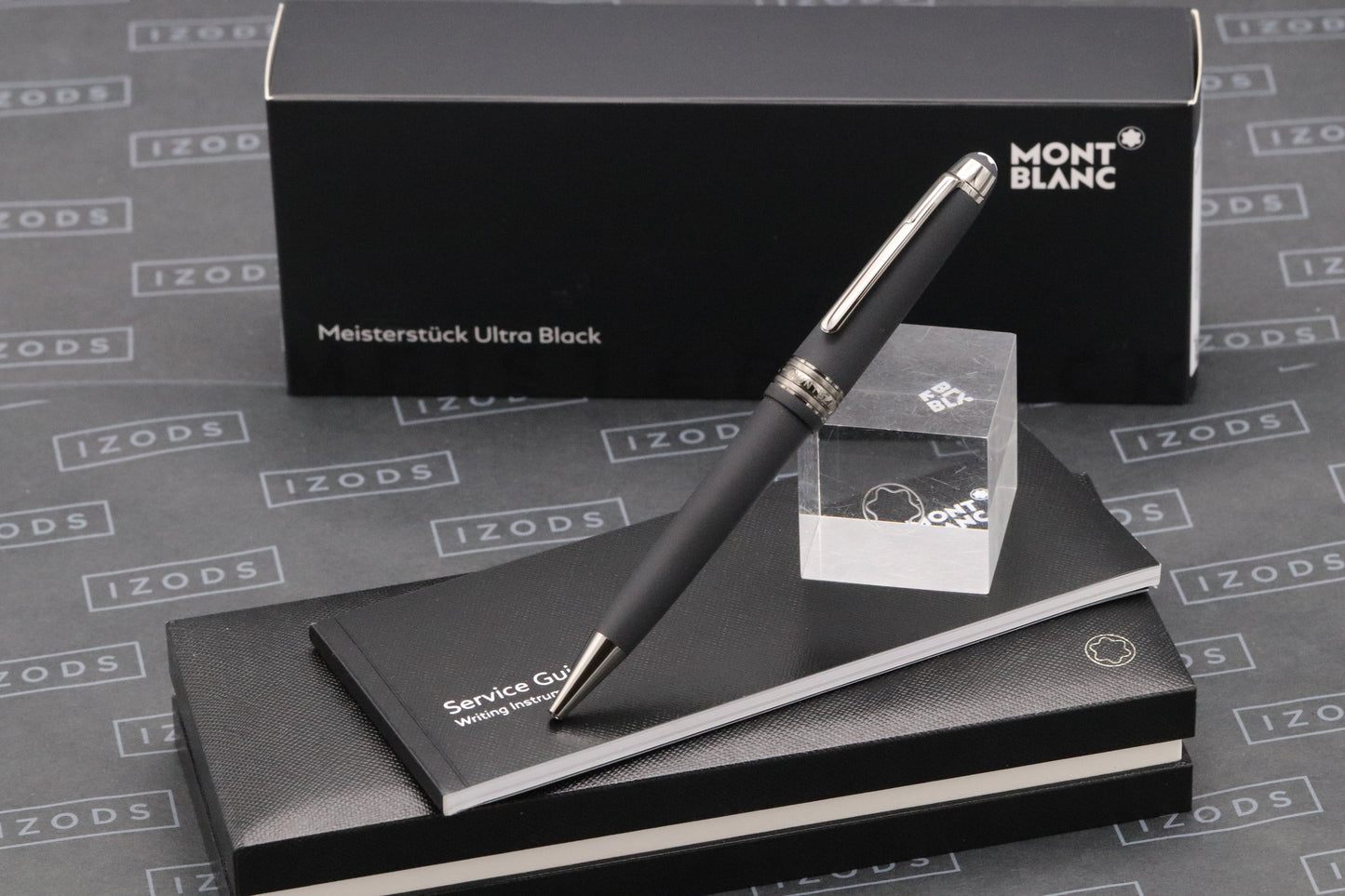 Montblanc Meisterstuck Midsize Ultra Black Ballpoint Pen - UNUSED