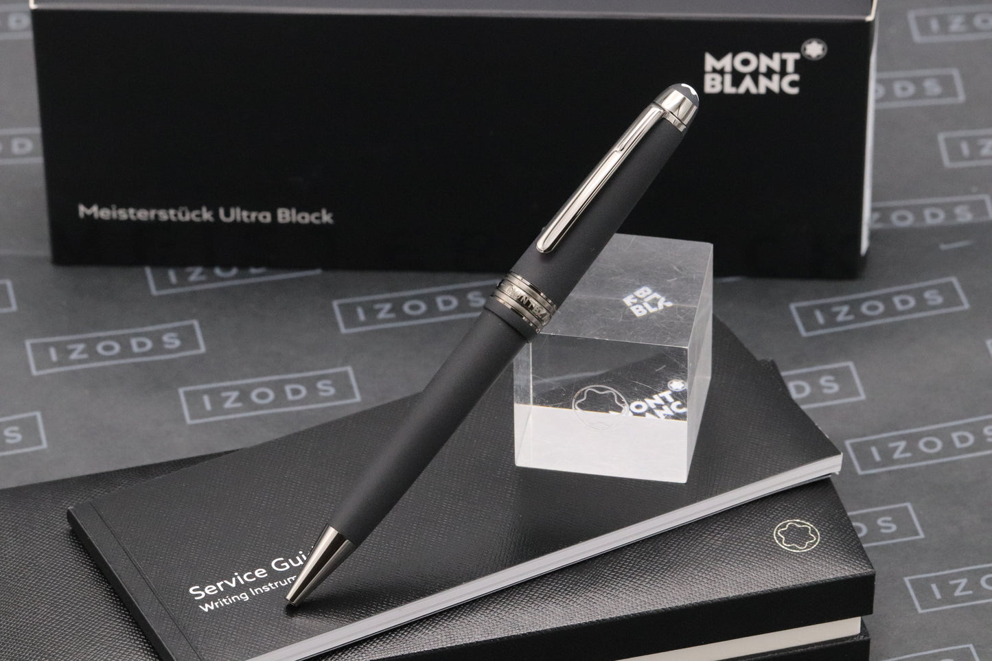 Montblanc Meisterstuck Midsize Ultra Black Ballpoint Pen - UNUSED