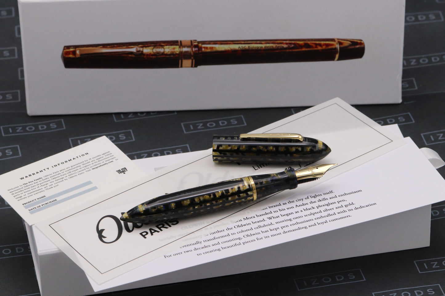 Oldwin Paris Torpedo Reptile Limited Edition Fountain Pen