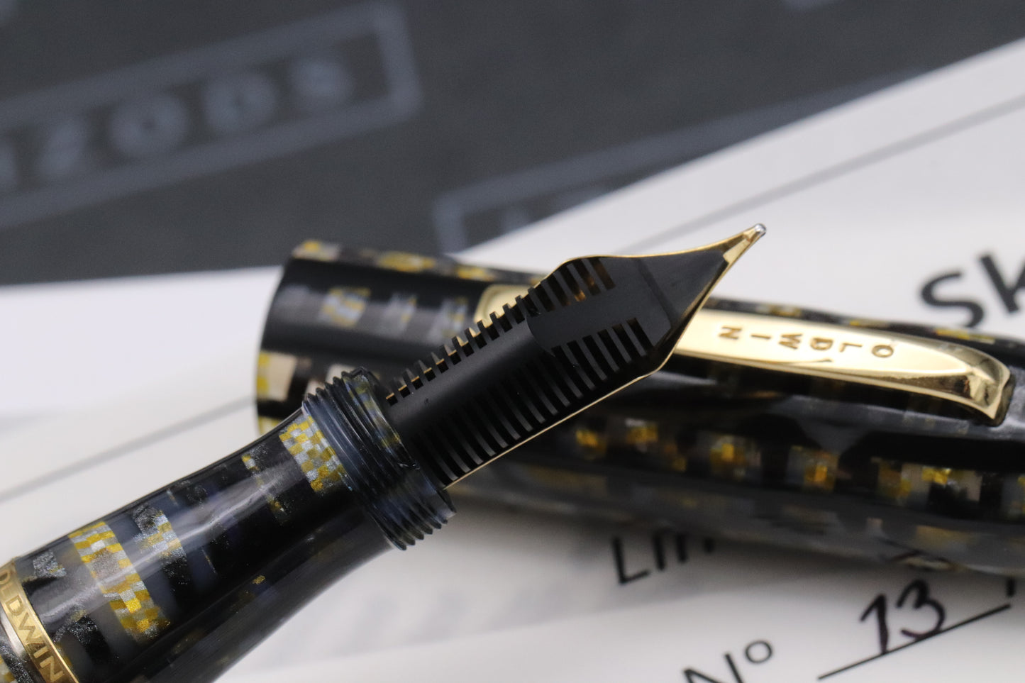 Oldwin Paris Torpedo Reptile Limited Edition Fountain Pen