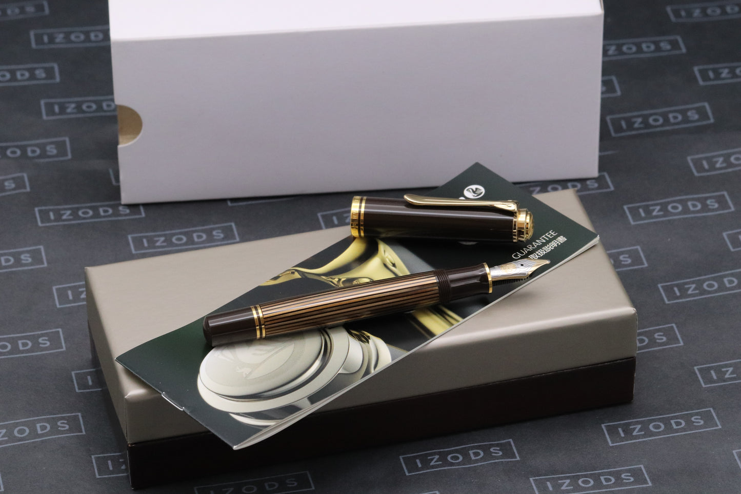 Pelikan Souveran M800 Brown Black Special Edition Fountain Pen - BB Nib