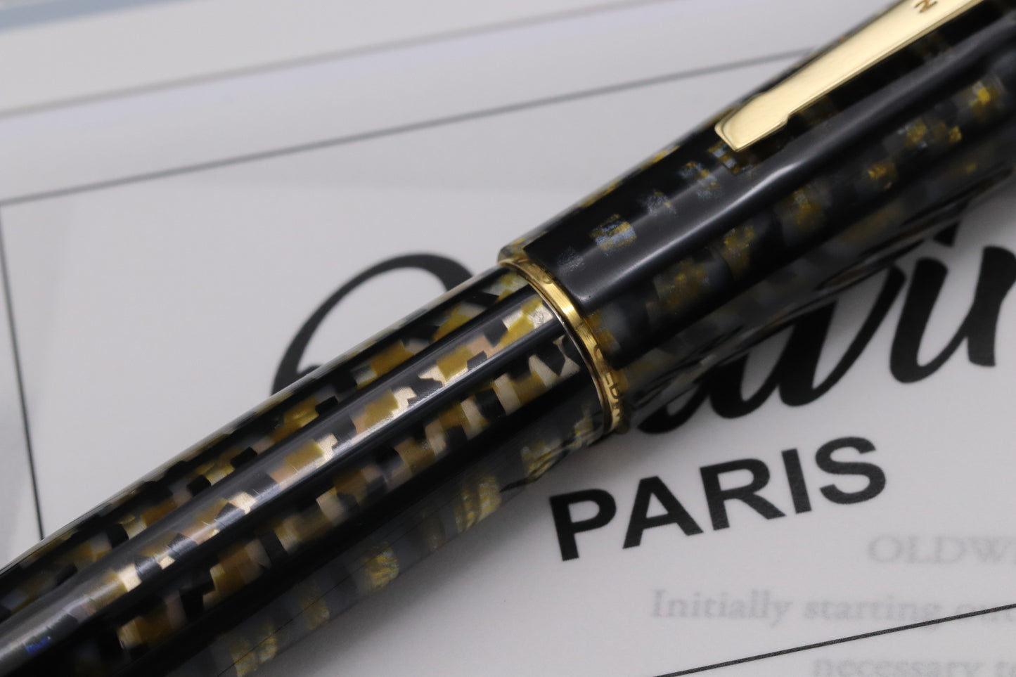 Oldwin Paris Torpedo Reptile Limited Edition Fountain Pen