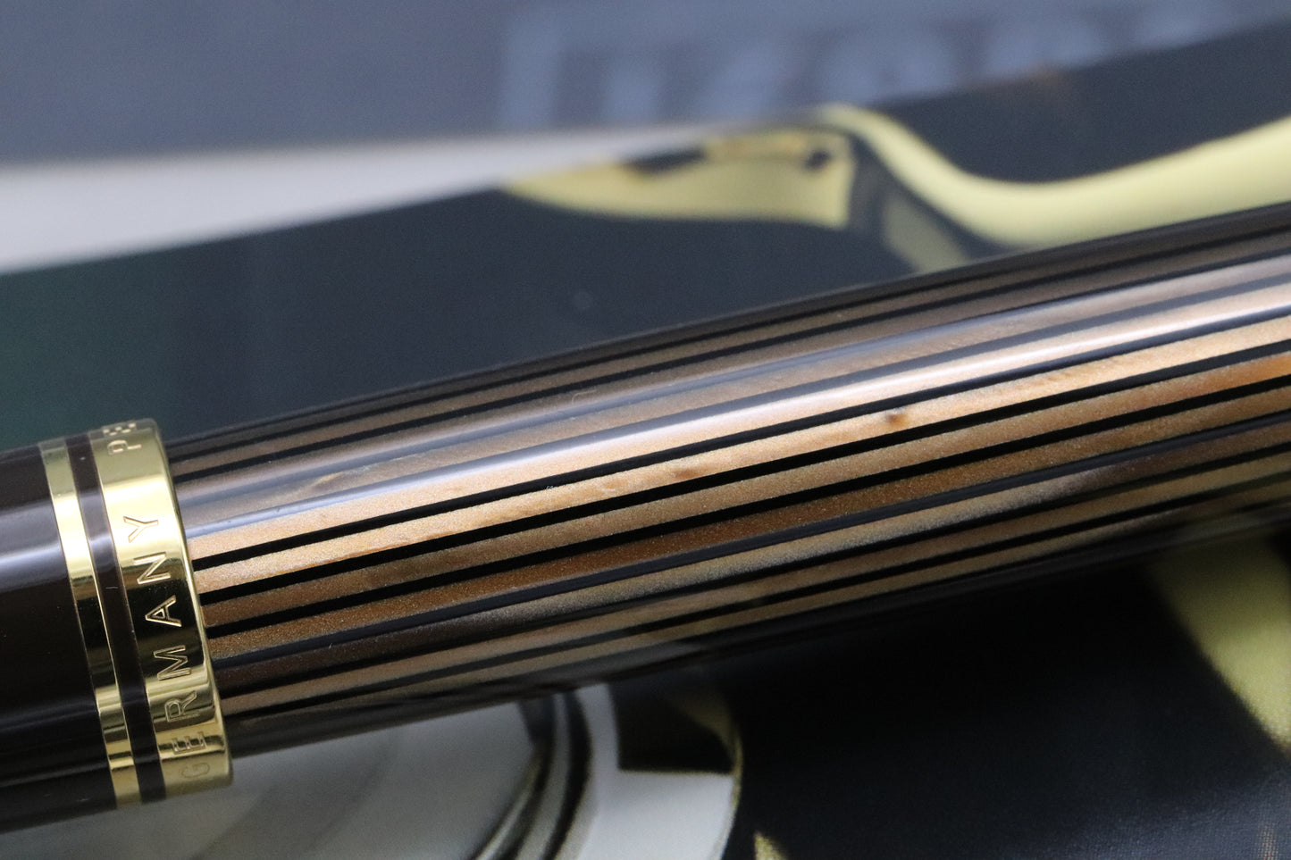 Pelikan Souveran M800 Brown Black Special Edition Fountain Pen - BB Nib