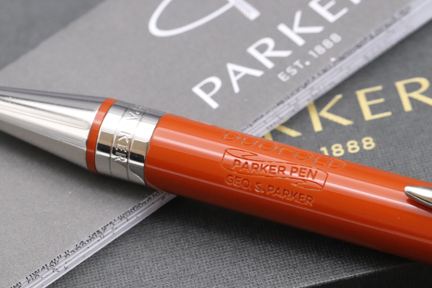 Parker Duofold Centennial Big Red Ballpoint Pen