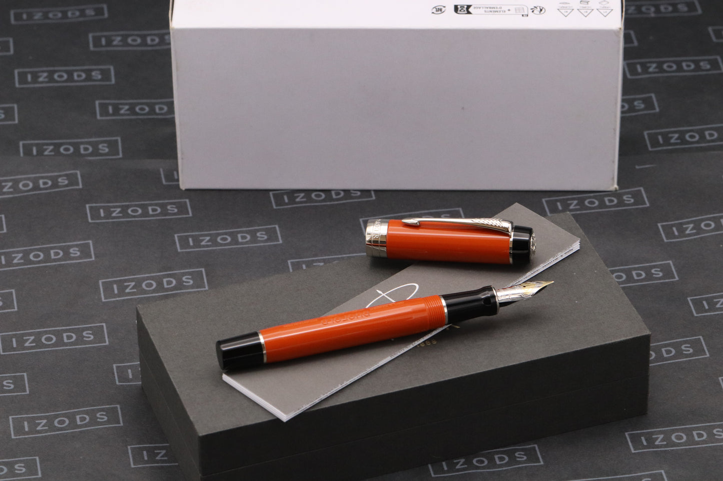 Parker Duofold Centennial Big Red Fountain Pen - NEVER INKED
